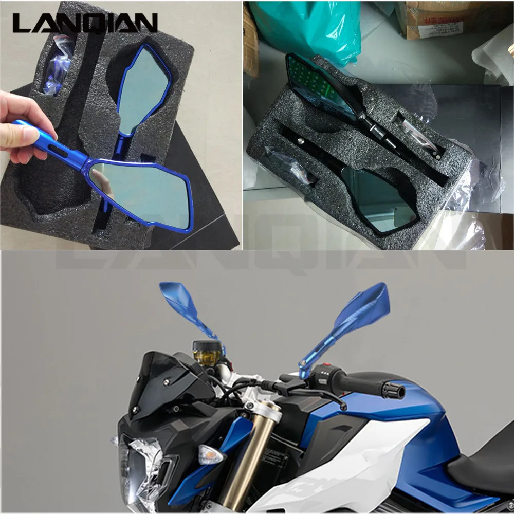 

Universal Motorcycle CNC Rearview Blind Spot Side Mirror For Yamaha TMAX500 TMAX530 XJ6 XJR 1300 XSR 700 900 YZF R1 R6 R15 R25