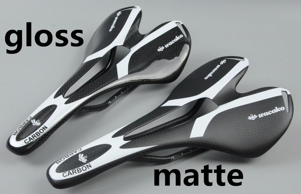 Седло для дорожного велосипеда wacako полностью из углеродного волокна 111 г|bicycle saddle