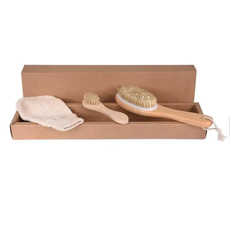 Набор из 3 предметов для ванной комнаты отшелушивающая кисть лица инструменты