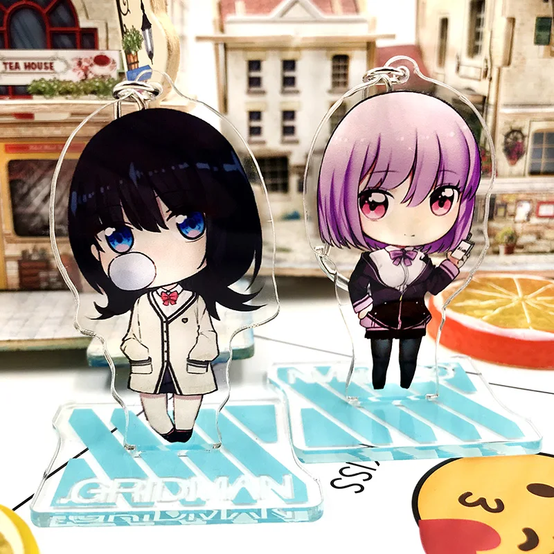 Аниме SSSS. GRIDMAN Shinjo Akane Takarada Rikka Косплей Двусторонняя фигурка на акриловой