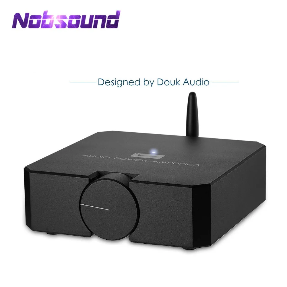 Nobsound High End HiFi Bluetooth 5,0 аудио усилитель мощности стерео усилитель для наушников MOSFET 80 Вт* 2