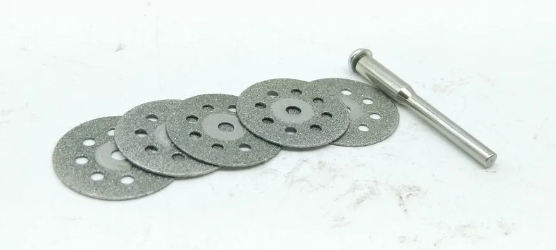 New 6pcs/set OD22mm Diamond Grinding Wheel Saw Circular Cutting Disc Dremel Rotary Tool Discs Accessories | Инструменты