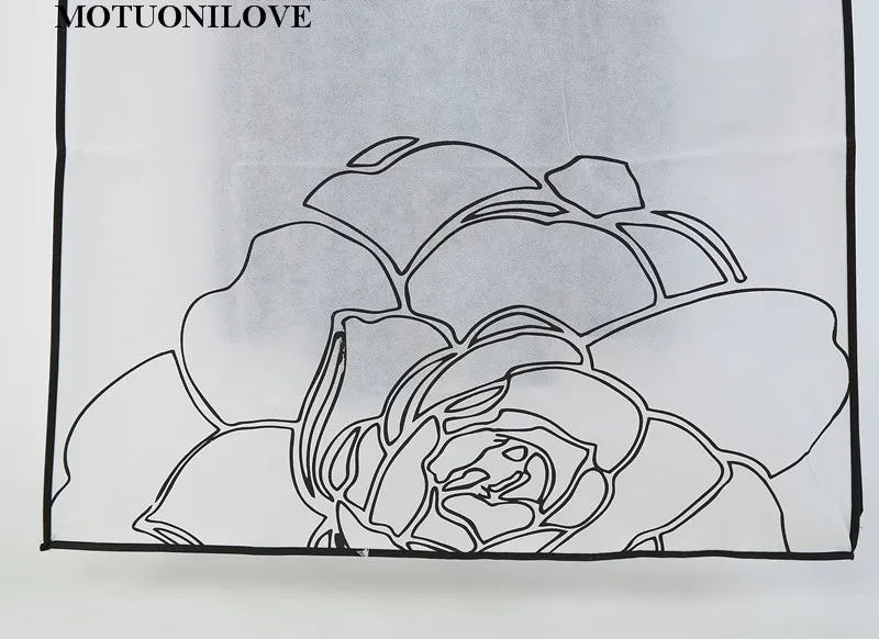 Пыленепроницаемый Чехол с цветочным принтом для свадебного платья пылезащитный