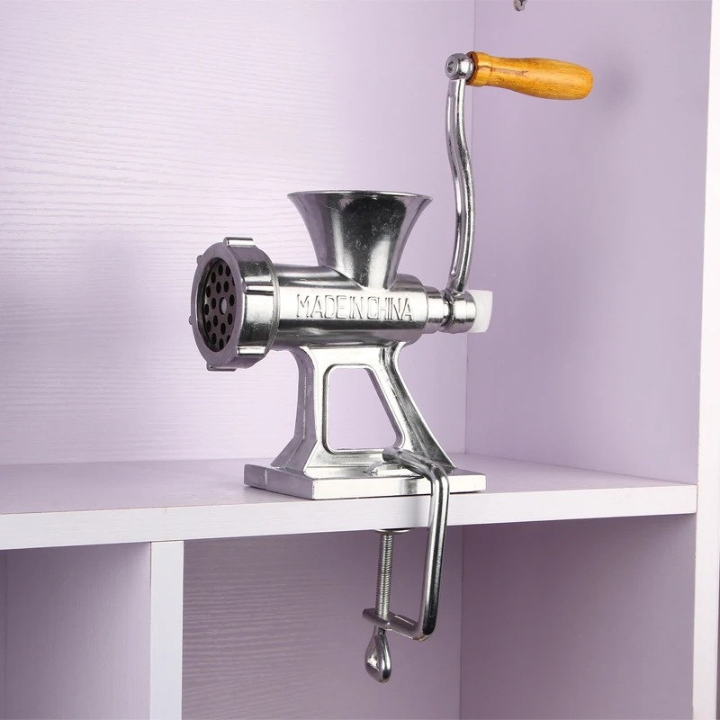 Multifunctiondesk Тип рукоятка ручного мясо Шлифовальные станки Мясорубка Писака