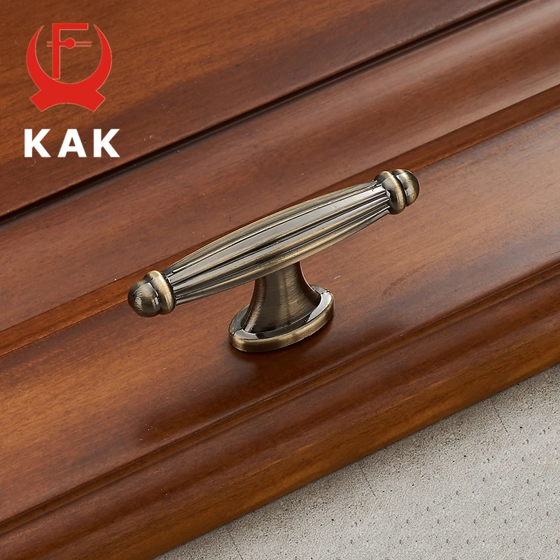 Европейская ручка для шкафа KAK 5 шт. ручки из сплава цинка современные винтажные