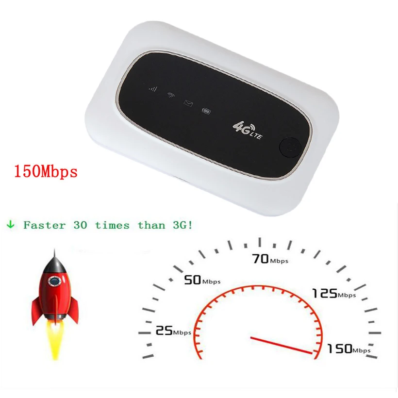 4G LTE Wifi роутер мобильный Hotspot Mifi Ulocked Cat4 FDD TDD 150 Мбит/с модем беспроводной ключ 3G