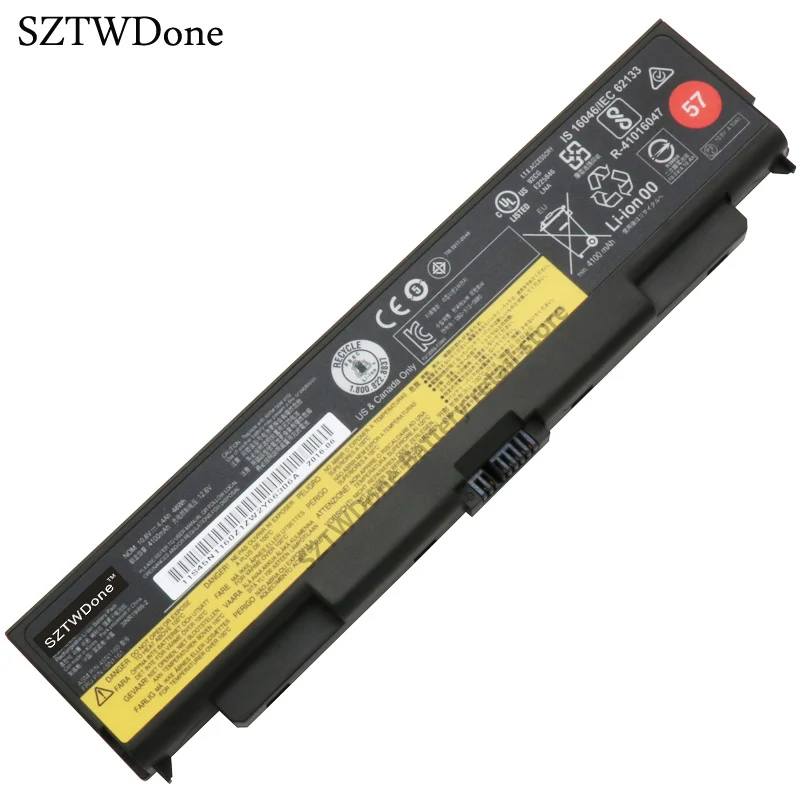 Аккумулятор SZTWDONE 48 Вт · ч для ноутбука lenovo thinkpad T440p T540p W540 L440 L540 45N1158 45N1159 45n1160 45n1161