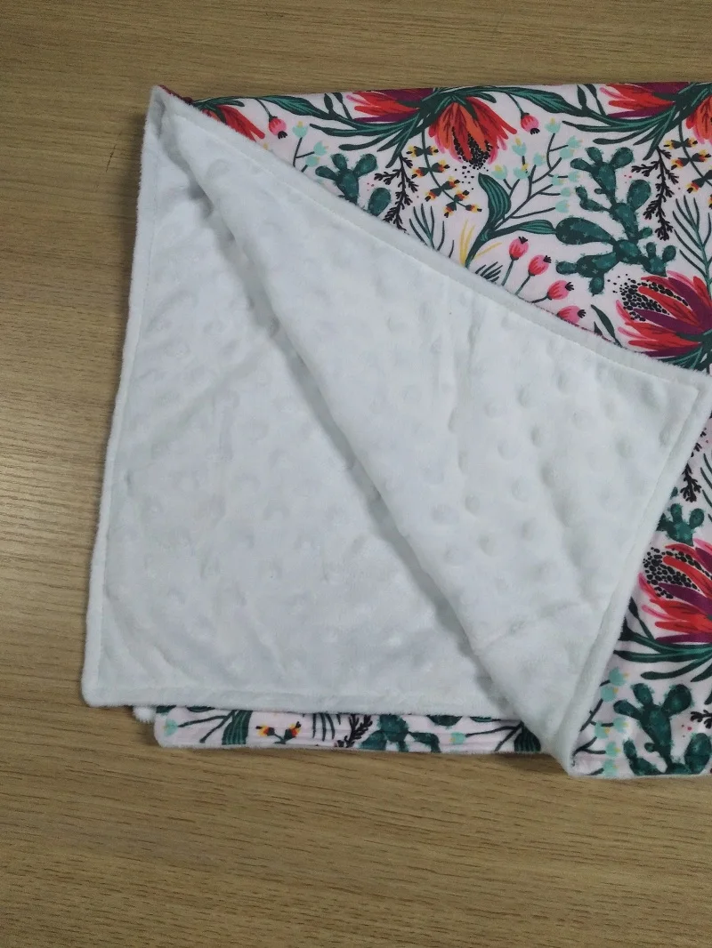 Baby Blanket Flowers Soft Flannelette Blankets Wearable DOM837 | Аксессуары для одежды