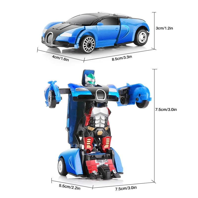 Dodoelephant мини-игрушка-робот деформирующийся при столкновении для литья под