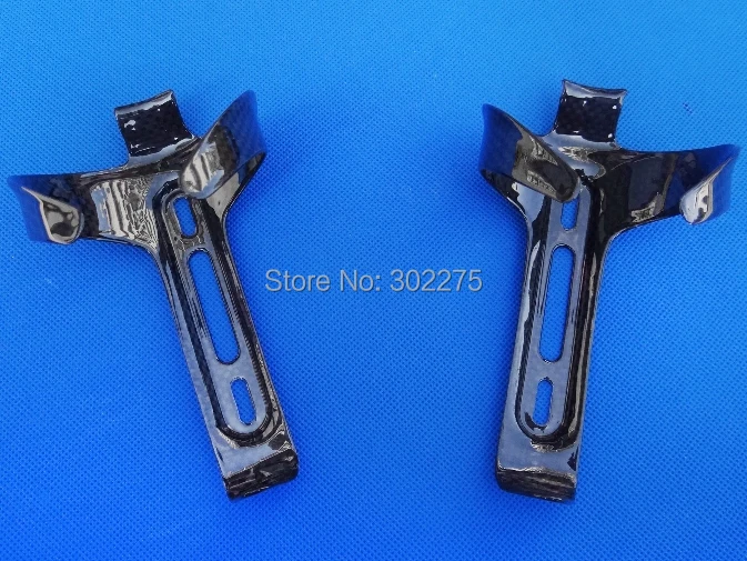 Совершенно новая полностью карбоновая Глянцевая клетка для бутылки с водой