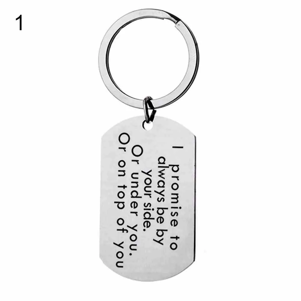 Новая мода письмо отпечаток кулон цепочка брелок пара ювелирных изделий