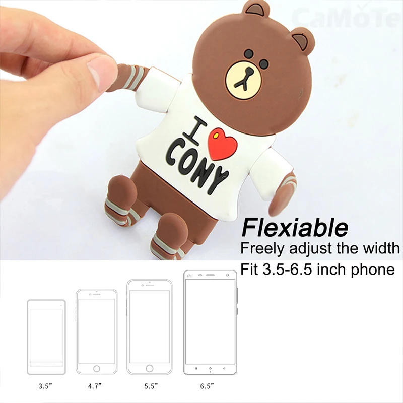 Автомобильный держатель универсальная подставка для телефона с рисунком iphone X 8 7