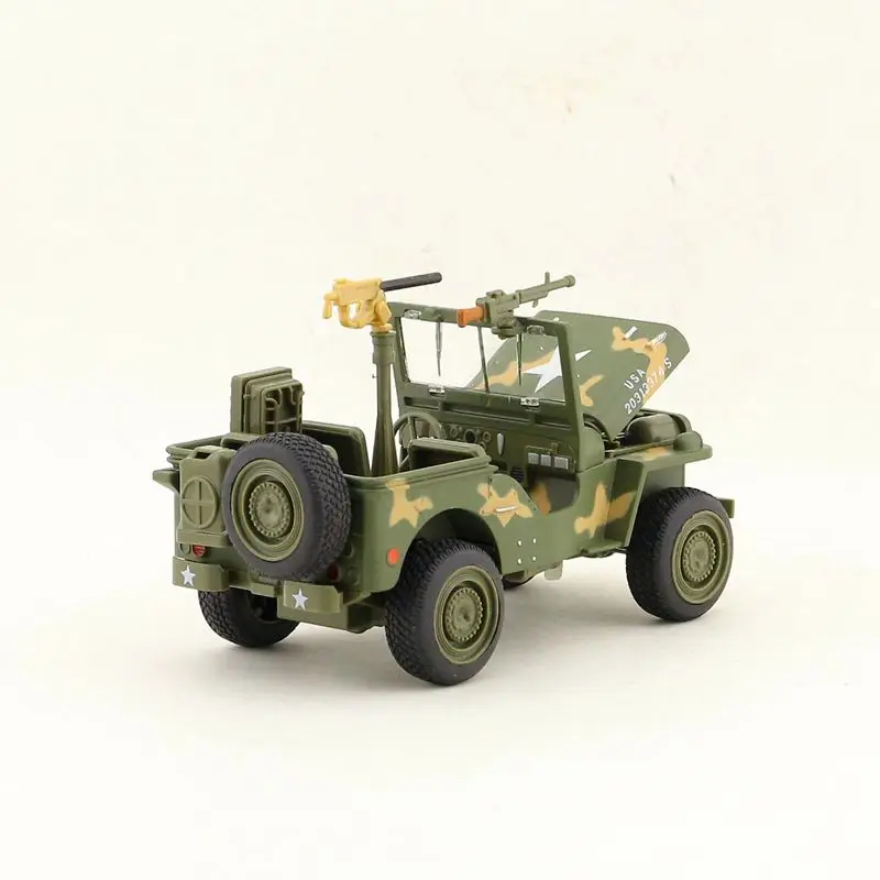 Моделирование 1:24 военная модель автомобиля из сплава Уиллис, звук и свет оттяните назад Подарочный металлический внедорожный автомобиль модель