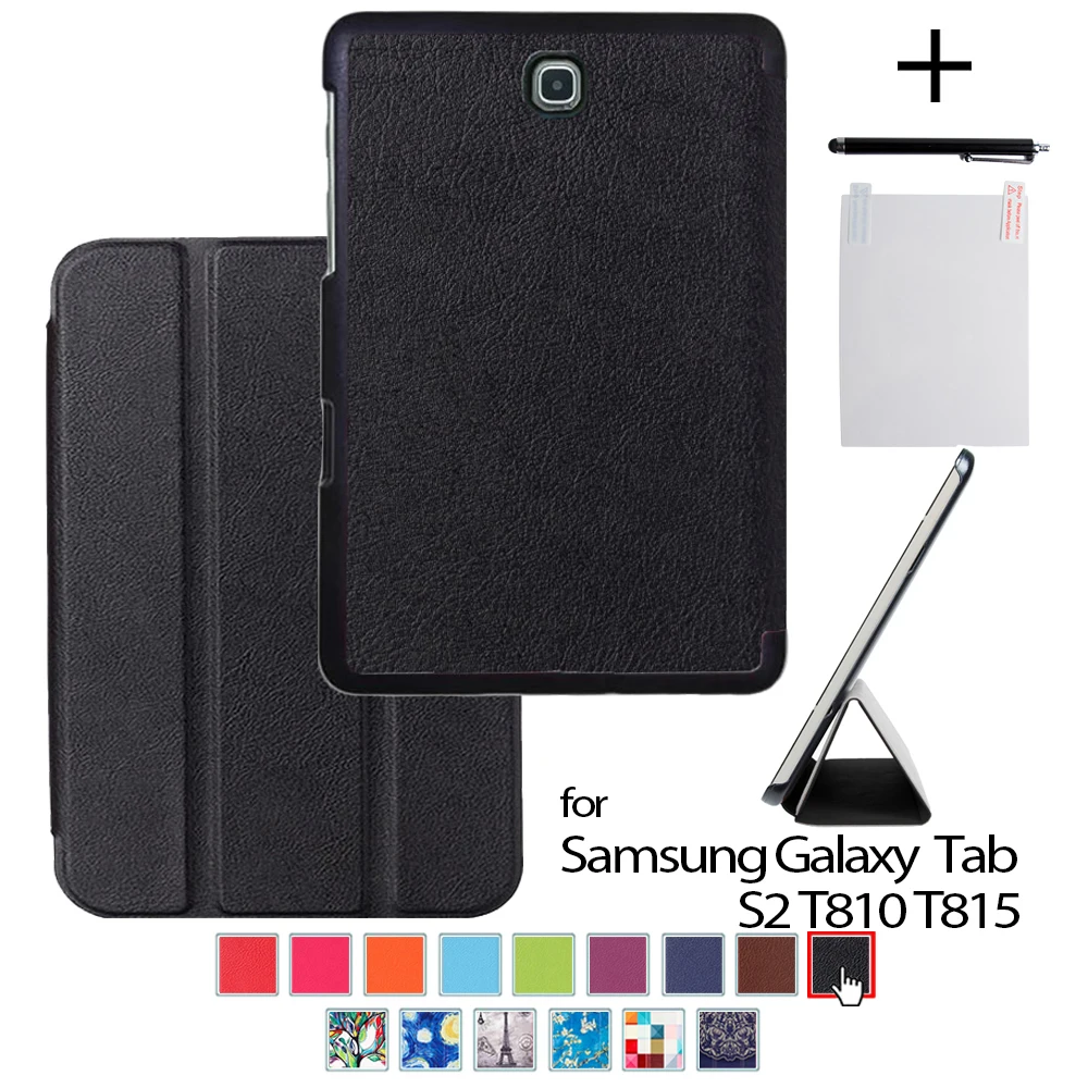 Складной чехол для Samsung Galaxy Tab S2 9 7 дюйма тонкий T810 T813|for samsung galaxy tab|case for tabcase 9.7 tablet |