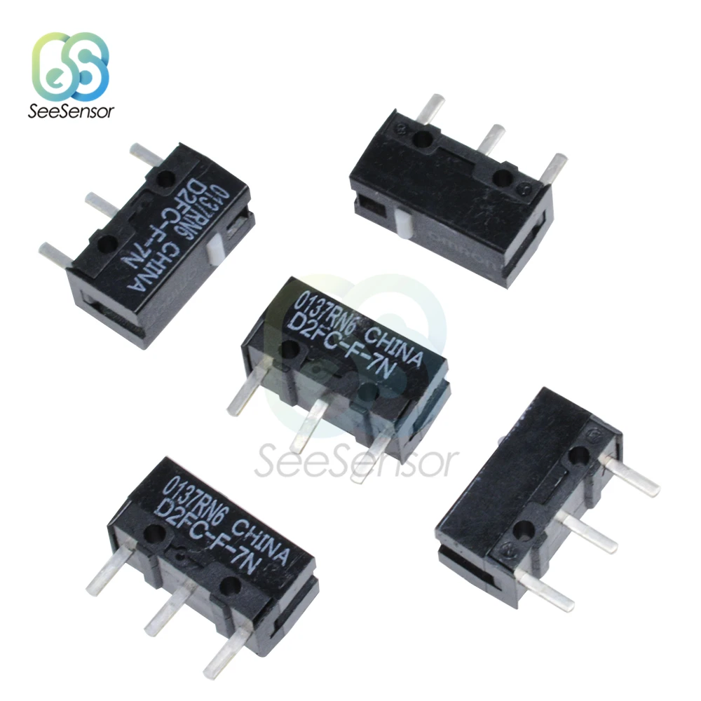 10 шт. мышь OMRON Micro Switch микропереключатель кнопка для мыши резьбы с резьбой