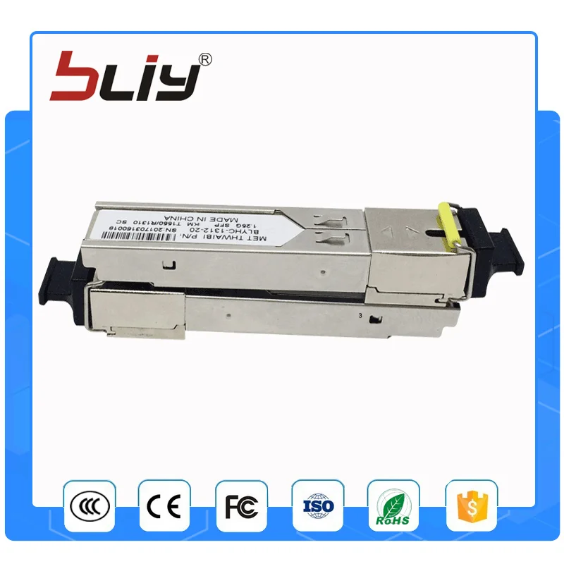 Разъем SC gigabit КМ 5 км DDM BIDI mini gbic sfp модуль 1 25 г Otdr оптический tranceiver для mikrotik cisco