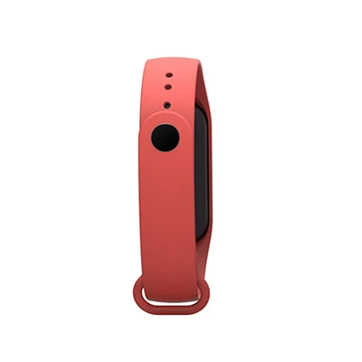 orange red Ollivan силиконовый ремешок для mi band 3 ремешок для xiaomi mi band 3 Аксессуары xao mi band 3 correa mi band 3 ремешок для браслета - Цвет: orange red