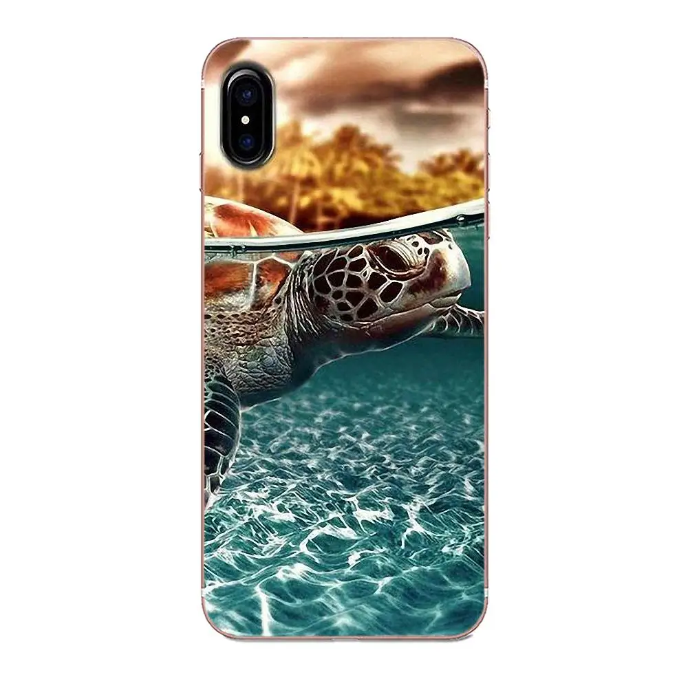 Крутые Черепаховые чехлы из ТПУ для Huawei P7 Honor 4C 5A 5C 5X 6 6C 6A 6X 7 7X 8 9 V8 V10 Y3II Y5II Y6II G8 Play