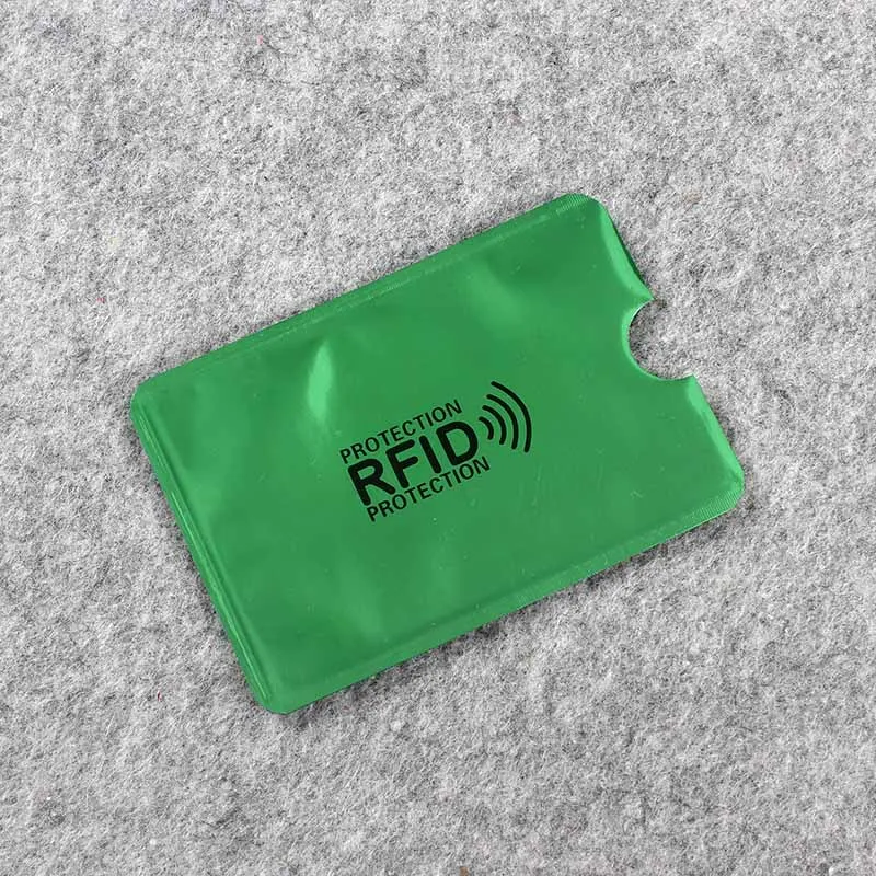 Лазерный Анти Rfid кошелек Блокировка ридер замок банк держатель для карт Id банковский чехол для карт Защита металлический кредитный держатель для карт s алюминий