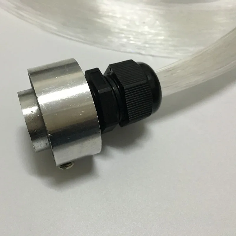 Светящаяся пластиковая волоконно-оптическая кабельная катушка диаметром 0 75 мм