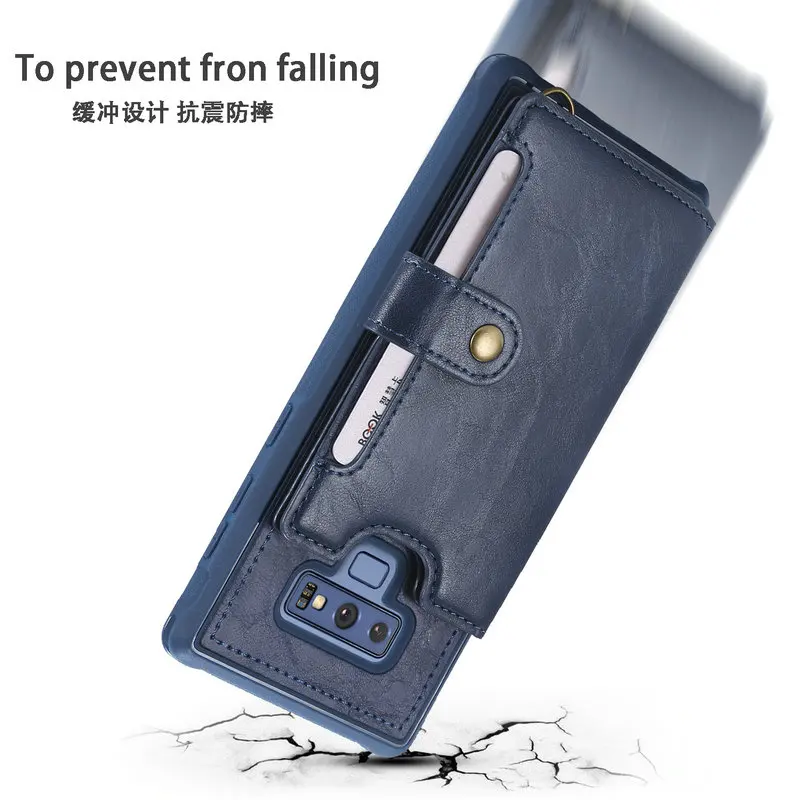 Роскошный флип Etui для Coque samsung Note 9 чехол S9 samsung Galaxy Note 9 Чехол-Кошелек держатель для samsung S10 чехол S10 Plus S10E