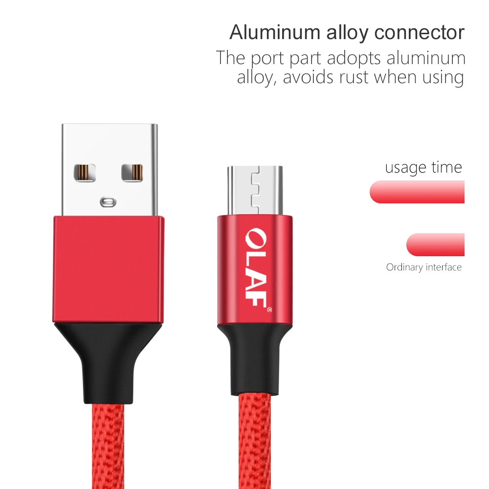 Олаф usb type-C кабель для samsung Galaxy S9 S8 Note 9 8 Plus Быстрая зарядка USB C кабель для Xiaomi Mi 5 8 A2 usb type-C шнур