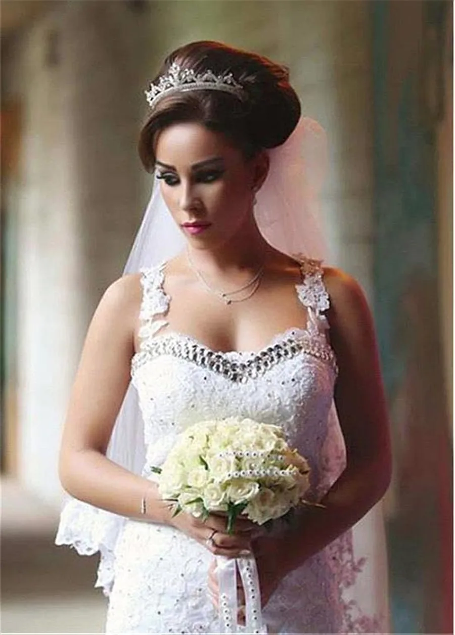 Женское свадебное платье с юбкой годе изящное Тюлевое вырезом сердечком