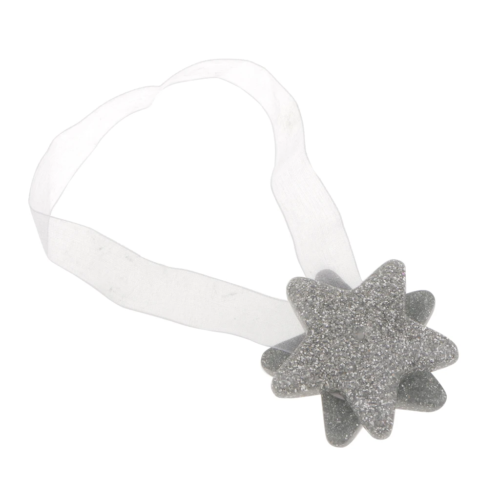 4Pieces Curtain Tiebacks Magnetic Tie Back Holdbacks Window Decoration Star | Дом и сад