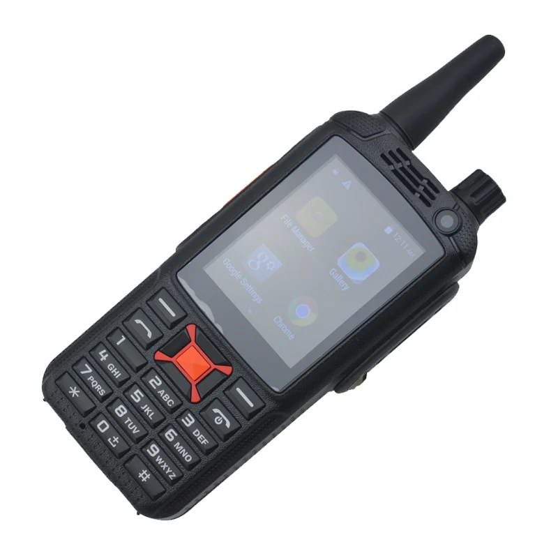 WCDMA 3G портативная сеть двухстороннее радио F22 + Zello рация мобильный телефон с 2 4