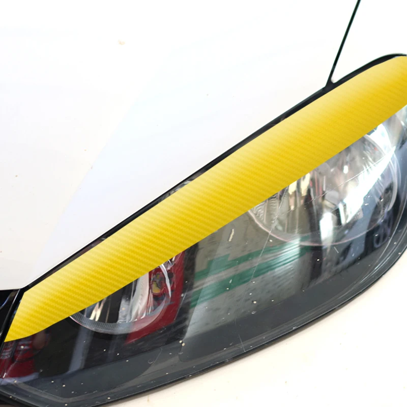 Наклейка из углеродного волокна для Volkswagen VW GOLF 6 / GTI /R20 Формовочная светильник
