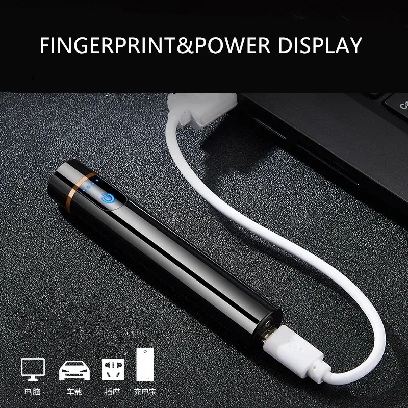 Новая плазменная двойная дуга ветрозащитная электронная USB Зажигалка для перезарядки сигарет для курения электрическая металлическая зажигалка