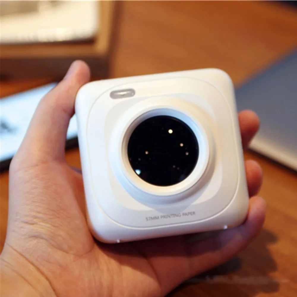 фотопринтер Портативный принтер мини Беспроводной Bluetooth POS Термальность
