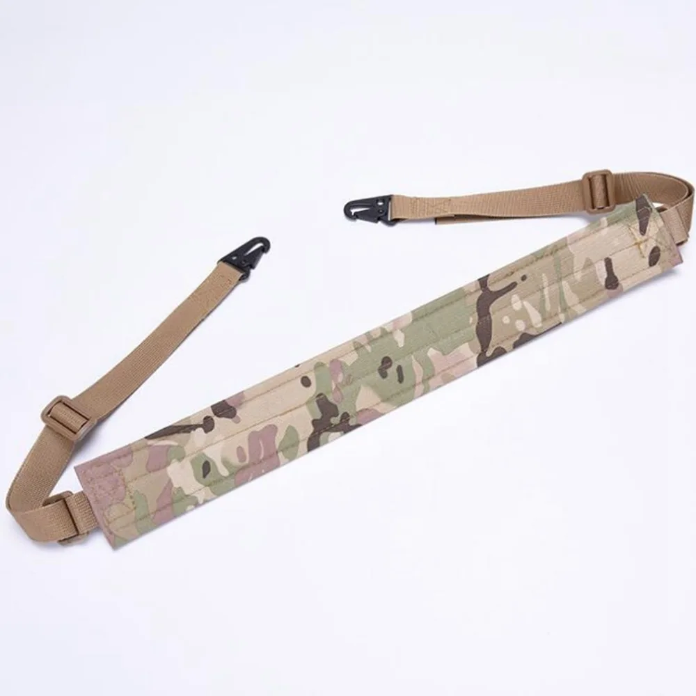 

Nylon Double Rifle Sling Adjustable Bungee Tactical Airsoft Gun Strap Paintball Gun Sling For Outdoor Hunting