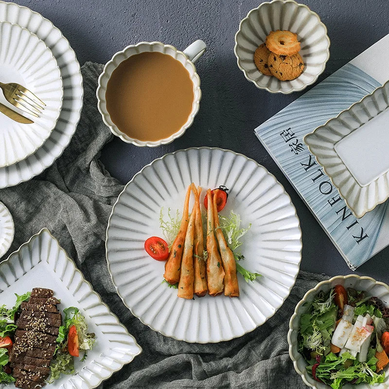 Винтажные керамические западные столовые приборы блюдо салатный суповой чаша