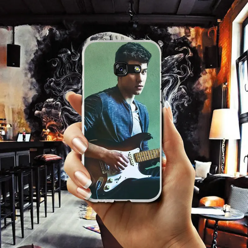 Soft Silicone Mobile Phone Cases For Samsung Galaxy A3 A5 A7 J1 J2 J3 J4 J5 J6 J7 2016 2017 2018 Bags Pop Singer Shawn Mendes |