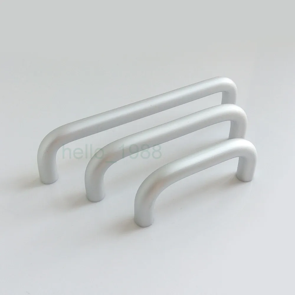 Пространство алюминиевые ручки для шкафа Кухня мебель шкаф со стеклянными