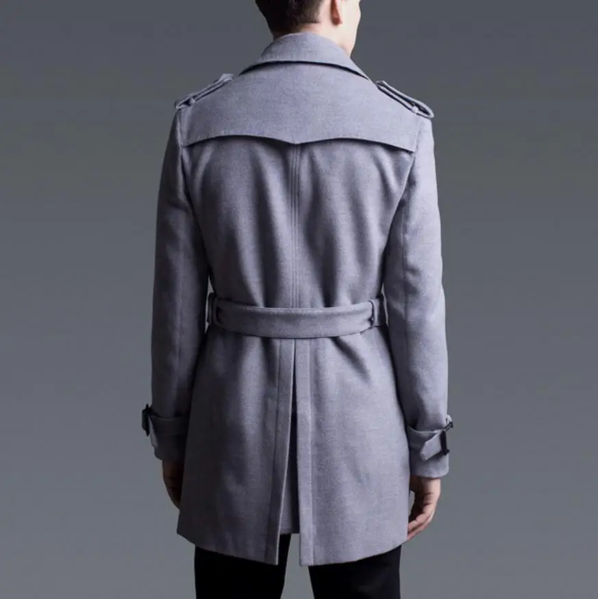 Бесплатная доставка Европейская и американская мода осенне-зимнее двубортное