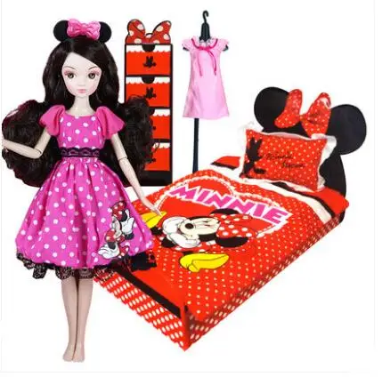 Рекомендуемые кукольные куклы для девочек модная мебель Minnle комбинация спальни