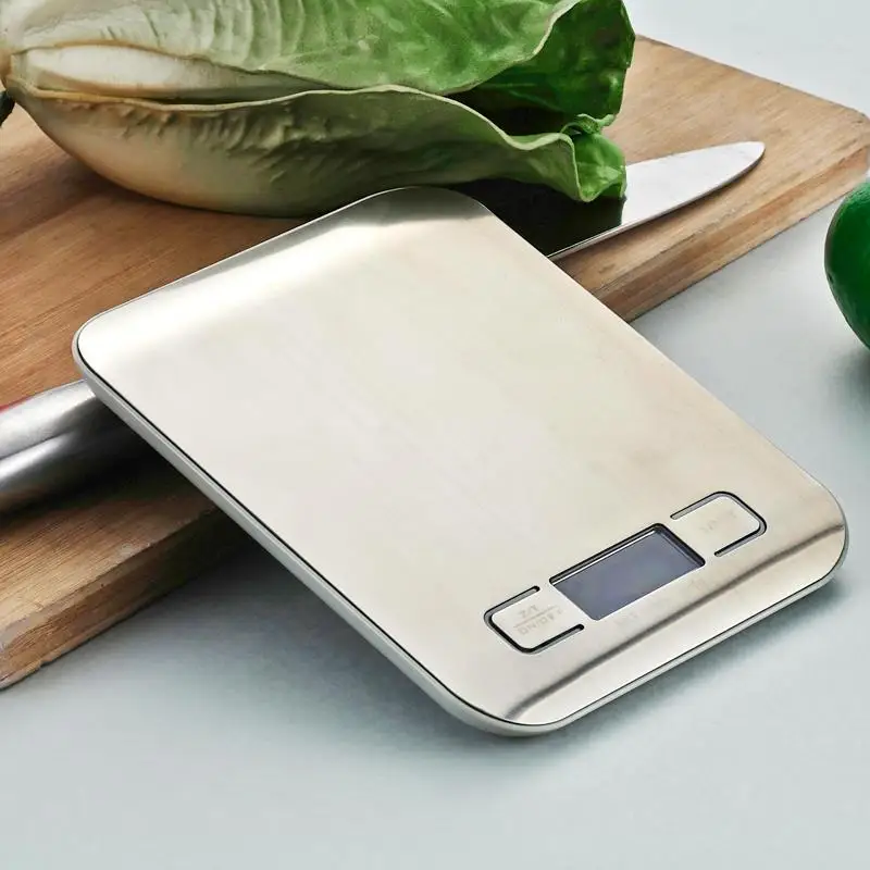 кухонные весы СВЕТОДИОДНЫЙ цифровой Кухня 11LB/5 кг стендовое Вес устройства Еда