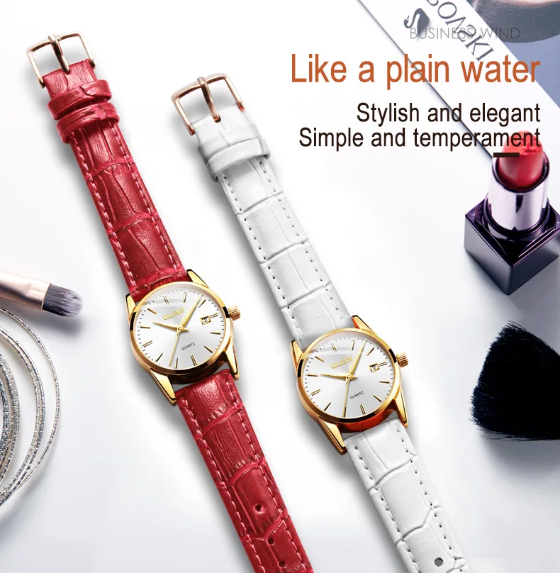 OLEVS мужские часы Топ бренд класса люкс кварцевые наручные часы reloj hombre модные повседневные деловые кожаные мужские часы Relogio Masculino