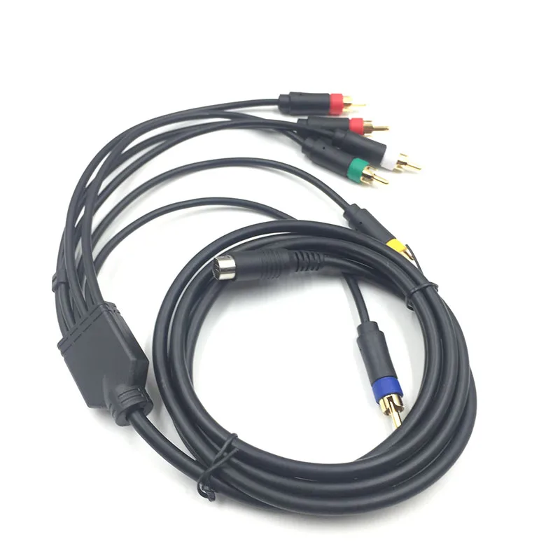 Композитный кабель для SEGA Saturn RGB/RGBS RCA Sony PVM BVM NEC XM UPSCALER BNC не компонент|Запасные