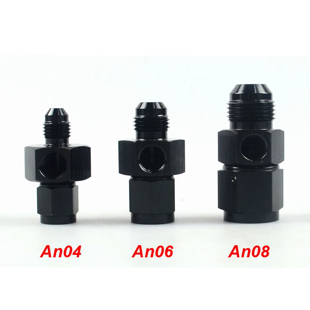 Черный или синий AN 6 (AN6) штыревой к женскому 1/8 &quotNPT датчик/Датчик боковой порт