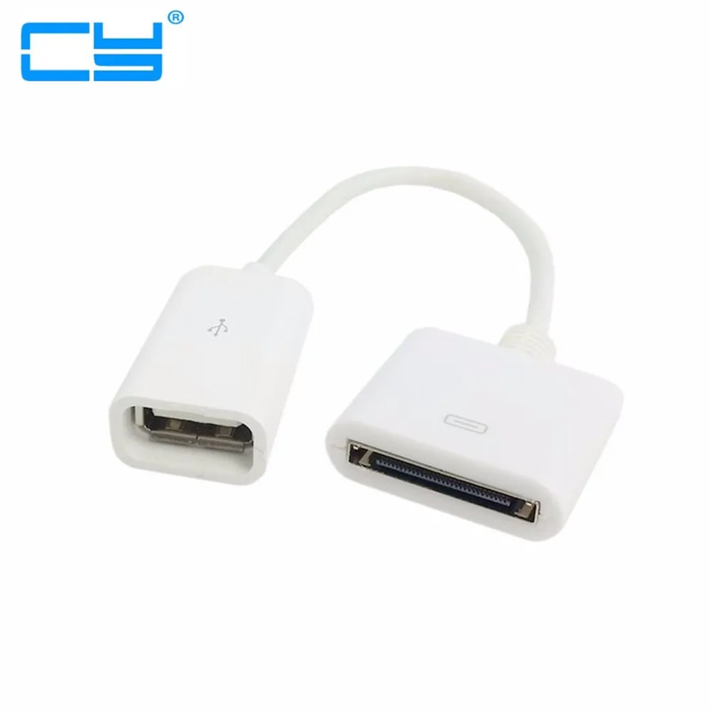 Черно-белый кабель для зарядки и передачи данных iPhone iPad 30-контактный разъем USB 2 0 15
