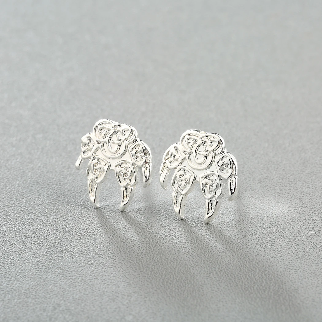 Волчья лапа серьги Викинг Punk языческий талисман славянские ювелирные изделия