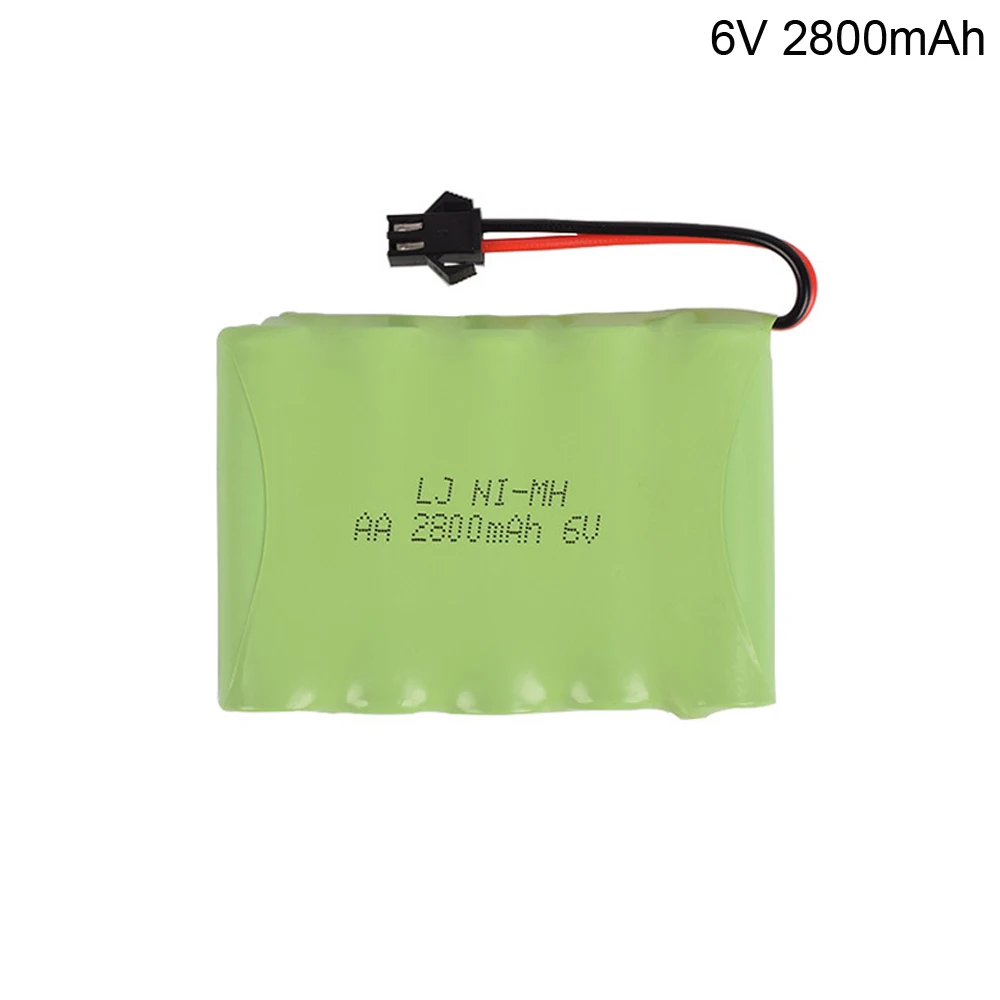 6 v 2800mah AA NI MH M Батарея дистанционного управления автомобиля корабль Робот