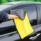 Полотенце для чистки автомобиля, полотенце для ухода за автомобилем, полотенце для мытья автомобиля, не царапается, впитывающая микрофибра