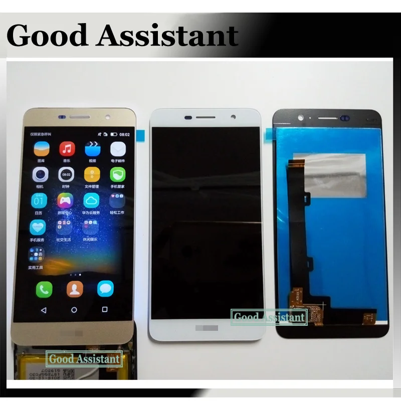 100% протестированный черный/белый/золотой для Huawei Honor Holly 2 Plus TIT-TL00 ЖК-дисплей +