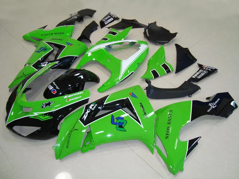 Комплект обтекателей для мотоцикла KAWASAKI Ninja ZX10R 06 07 ZX 10R 2006 2007 zx10r ABS комплект