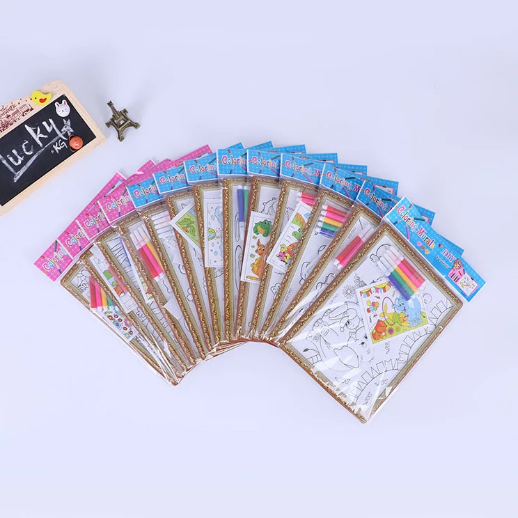 5 шт. Детские 3d раскраски игрушки из ПВХ|Юный художник| |