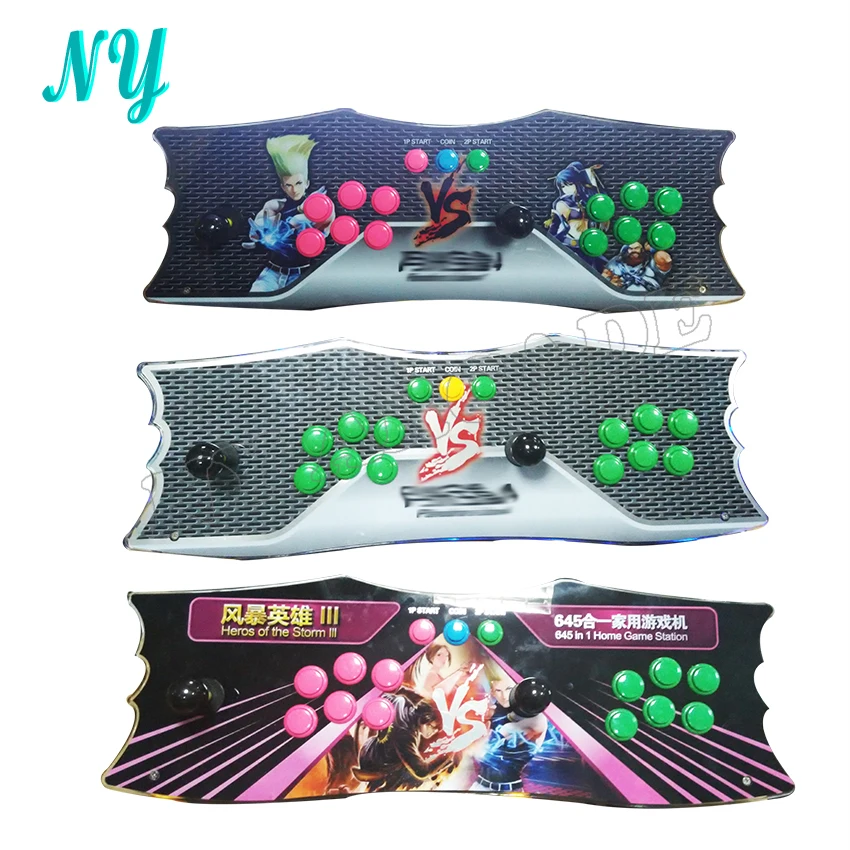 2 компл. HDMI Двойной аркадные игры консоли игроков multi для коробки 4 645 в 1/Hero Шторм